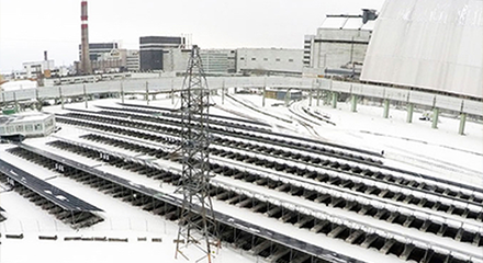 Solar electricity production started in Chernobyl